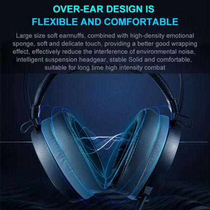 Rapoo VH160 Gaming Headset RGB PC Virtual 7.1 Channel Noise Reduction Headset With MIC