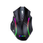 MKESPN W605 Triple-Mode 24000 DPI 12-key Wireless Gaming Mouse Macro Customization