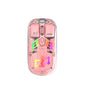 IMICE T300 4 Keys 1600DPI RGB Luminous Mouse Bluetooth Dual Mode Charging Wireless Silent Mouse With Magnetic Back Cover