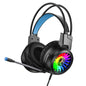 Glowing Headphones Computer Esports Wired Gaming Headset With Microphone