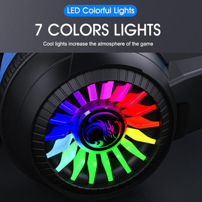 Glowing Headphones Computer Esports Wired Gaming Headset With Microphone, iMICE HD-490 Colorful Light 3.5mm, iMICE HD-490 RGB Light 7.1mm