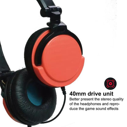 PGTECH Wired Over-Ear Gaming Headset with Microphone for Nintendo Switch 2/Switch/PS5/Xbox/PC Multi-Platform Compatible