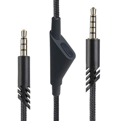 For Logitech Astro A10 / A40 / A30 2m Gaming Headset Cable Braided Audio Cable