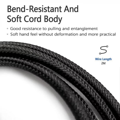 2m Tuning Edition Headphone Cable For Sennheiser GAME ONE / GAME ZERO / PC 373D / GSP350 / GSP500 / GSP600