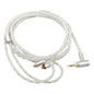 1.2m 8 Core Single Crystal Copper Silver Plated MMCX Headphone Upgrade Cable, For Shure SE215 / SE535 / SE846 / UE900