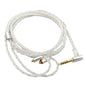 1.2m 8 Core Single Crystal Copper Silver Plated MMCX Headphone Upgrade Cable, For Shure SE215 / SE535 / SE846 / UE900