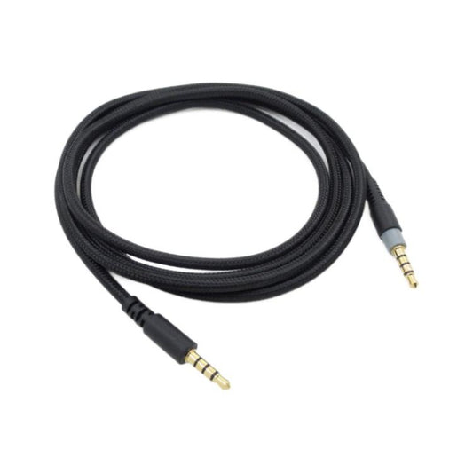 For Kingston HyperX Cloud Alpha / Mix 3.5mm Male To Male Headset Recorder Cable