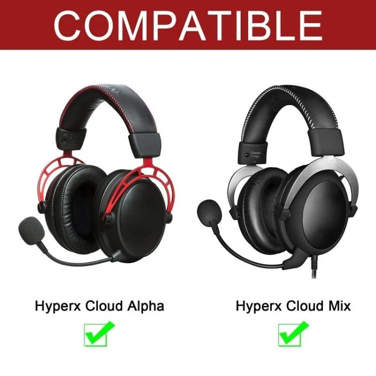 For Kingston HyperX Cloud Alpha / Mix 3.5mm Male To Male Headset Recorder Cable