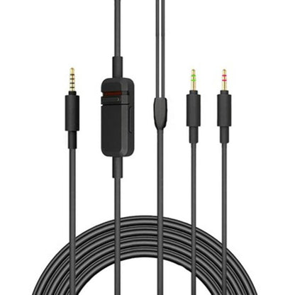 For Beyerdynamic MMX300 2.45m Headphones Audio Cable, PC Version