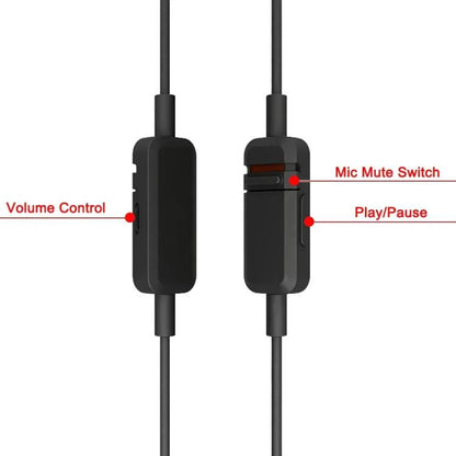 For Beyerdynamic MMX300 2.45m Headphones Audio Cable, PC Version