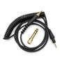 1.2m Headphone Spring Audio Cable, For Pioneer HDJ-CUE1 / HDJ-X7 / HDJ-S7 / HDJ-X5 / HDJ-S7