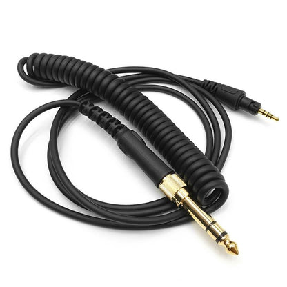 1.2m Headphone Spring Audio Cable, For Pioneer HDJ-CUE1 / HDJ-X7 / HDJ-S7 / HDJ-X5 / HDJ-S7