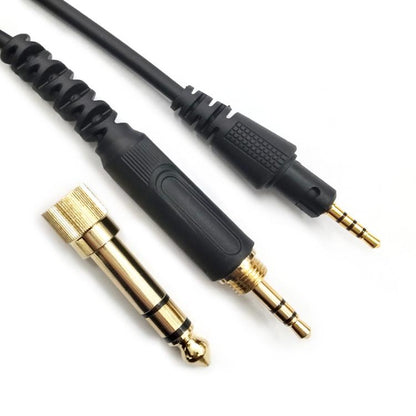 1.2m Headphone Spring Audio Cable, For Pioneer HDJ-CUE1 / HDJ-X7 / HDJ-S7 / HDJ-X5 / HDJ-S7