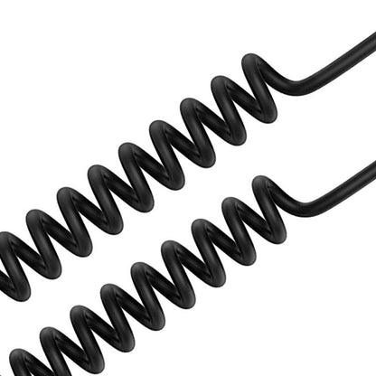 1.2m Headphone Spring Audio Cable, For Pioneer HDJ-CUE1 / HDJ-X7 / HDJ-S7 / HDJ-X5 / HDJ-S7