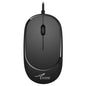 Little Kangaroo DS-919 Anti-Static Anti-Interference Wired Mouse Business Industrial Slim Mouse, PS2 Round Port, USB