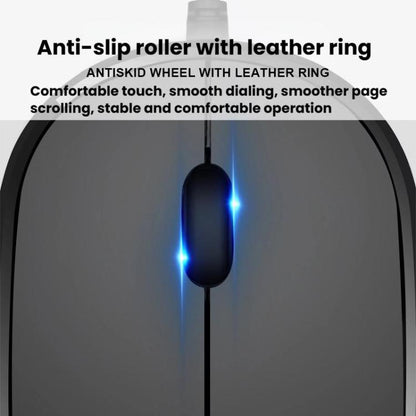 Little Kangaroo DS-919 Anti-Static Anti-Interference Wired Mouse Business Industrial Slim Mouse, PS2 Round Port, USB
