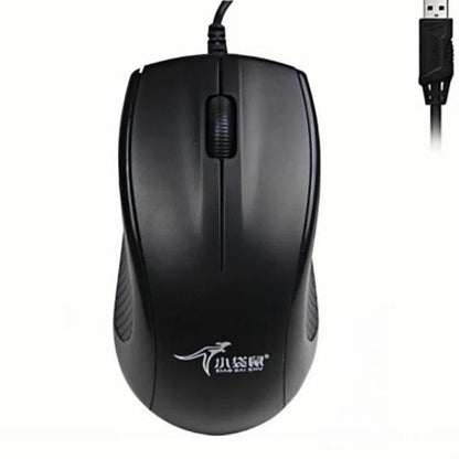 Little Kangaroo DS-911 1200DPI Ambidextrous Wired Laptop Mouse Desktop Mouse For Office & Home Use, DS-911 PS2 Round Port, DS-911 USB