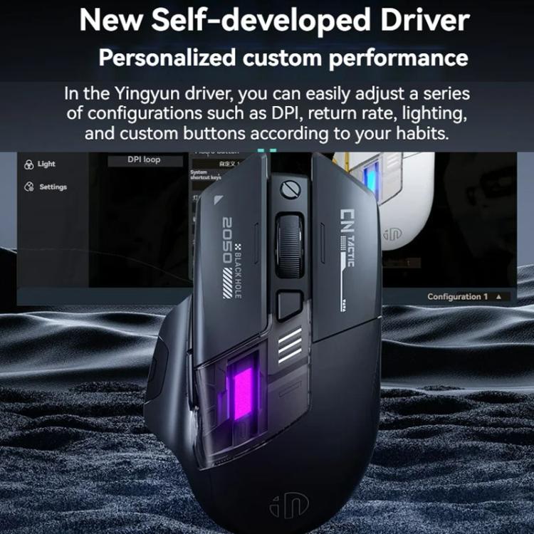 Inphic Bluetooth Wireless Mouse Office & Gaming LED Charging Mice