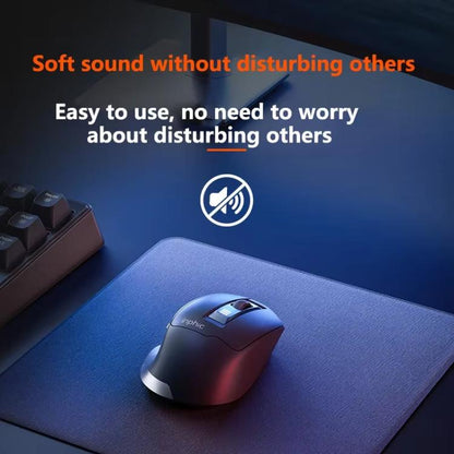 Inphic M9 2.4G Wireless Mouse Business Office Home Ergonomic Mute Computer Mice