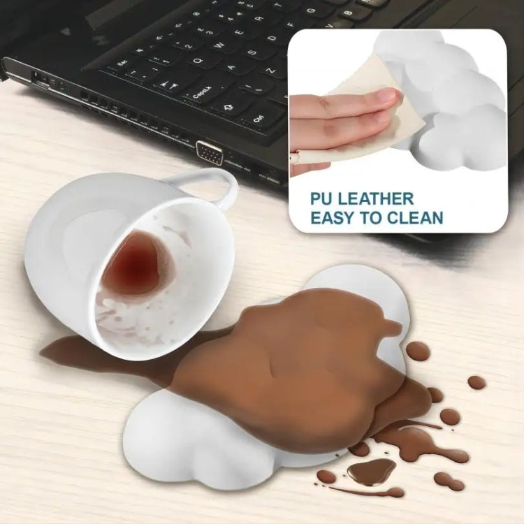 Cloud Wrist Rest Memory Foam Mouse Pad Office Desktop Wrist Brace