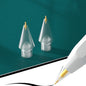 2 PCS 6.0 Crystal Diamond Needle Stylus Pen Tip For Apple Pencil 1 / 2, 2 PCS 6.0