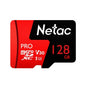 Netac P500 PRO 128GB U3 Speed Level Automobile Data Recorder Monitor Camera Memory Card TF Card, 128GB