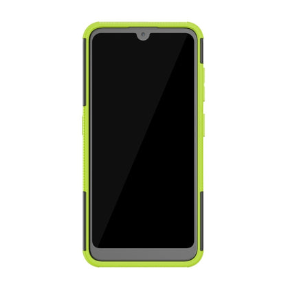 Tire Texture TPU+PC Shockproof Case for Nokia 3.2, with Holder, For Nokia 3.2
