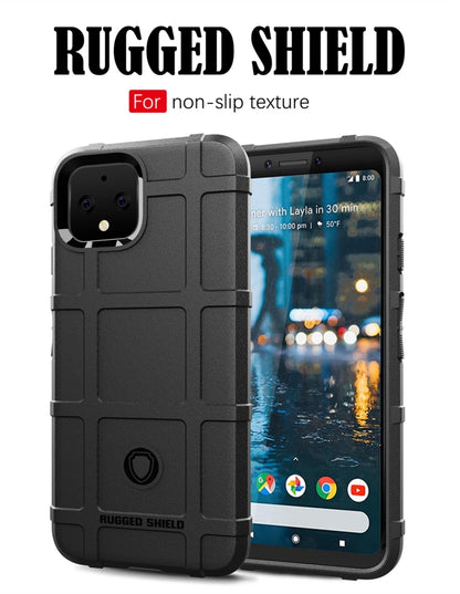 Shockproof Protector Cover Full Coverage Silicone Case for Google Pixel 4