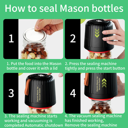 Automatic Integrated Small Household Mason Jar Vacuum Sealing Machine